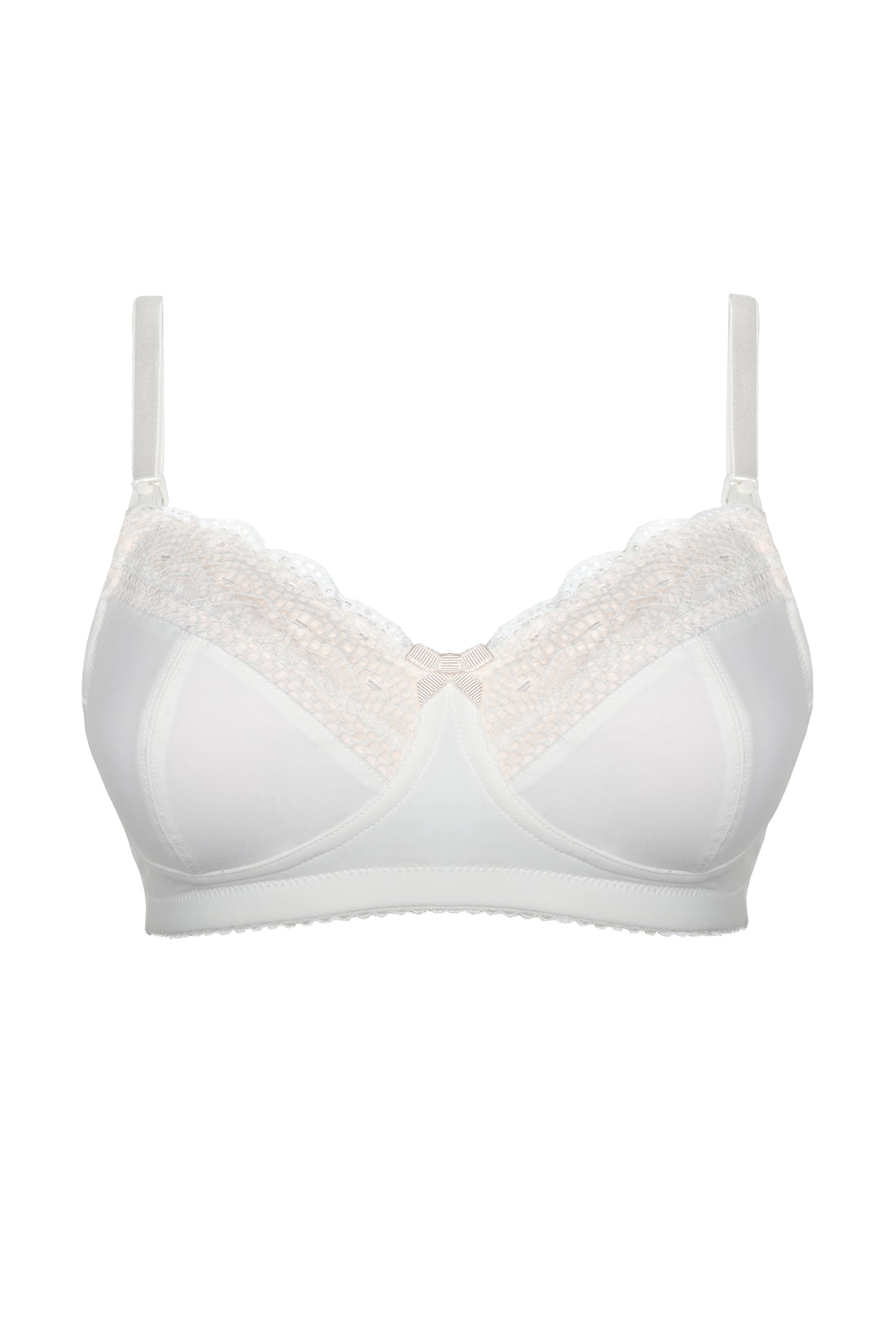 SHOW OFF IVORY NURSING BRA - WIREFREE