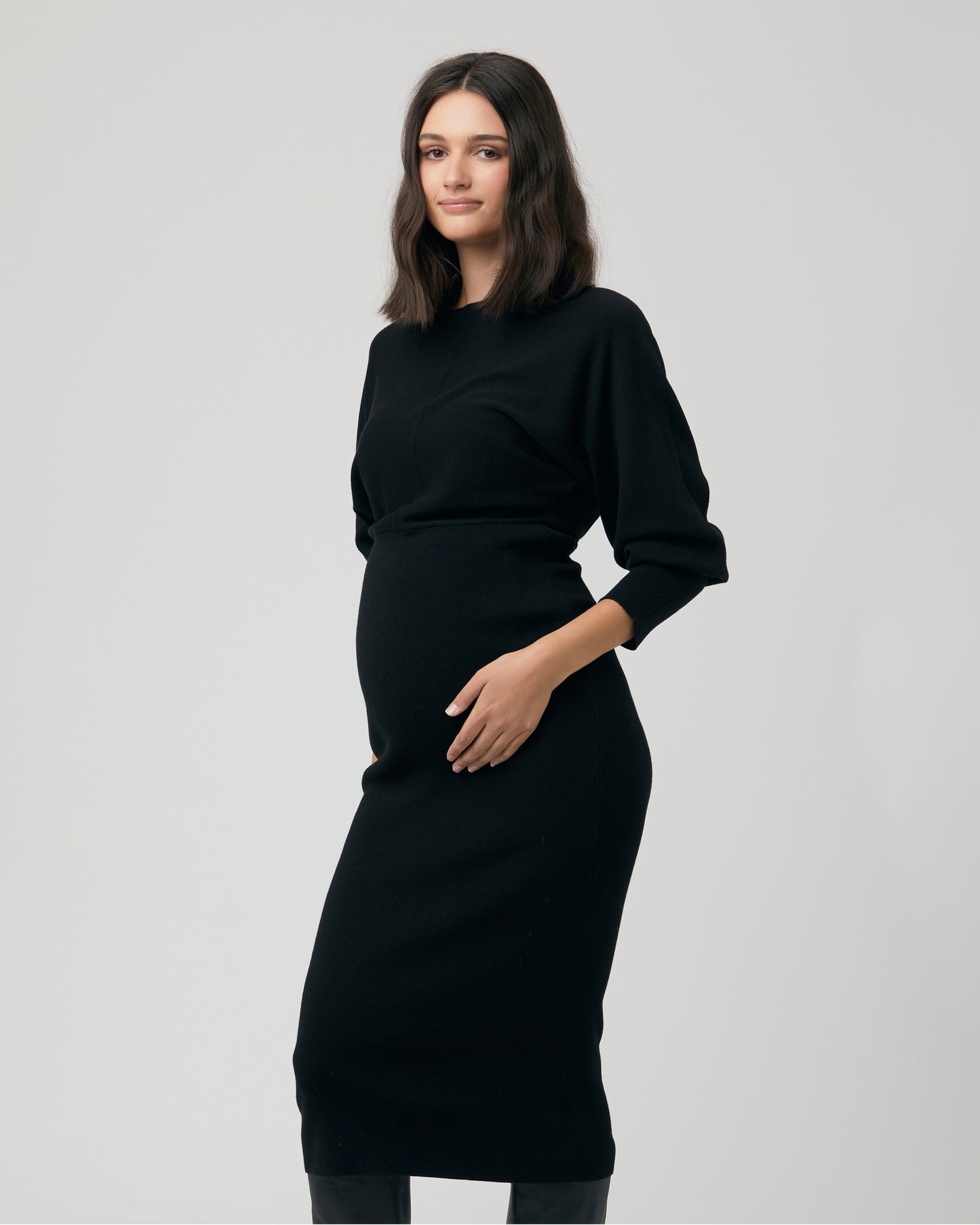 Sloane Knit Dress - Black