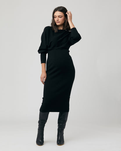 Sloane Knit Dress - Black